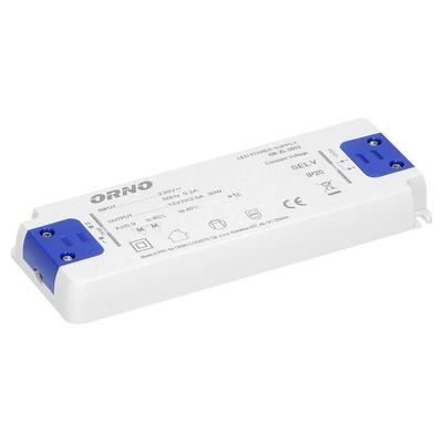 Zasilacz Led Płaski 30W 12V Dc Ip20 - Or-Zl-1651