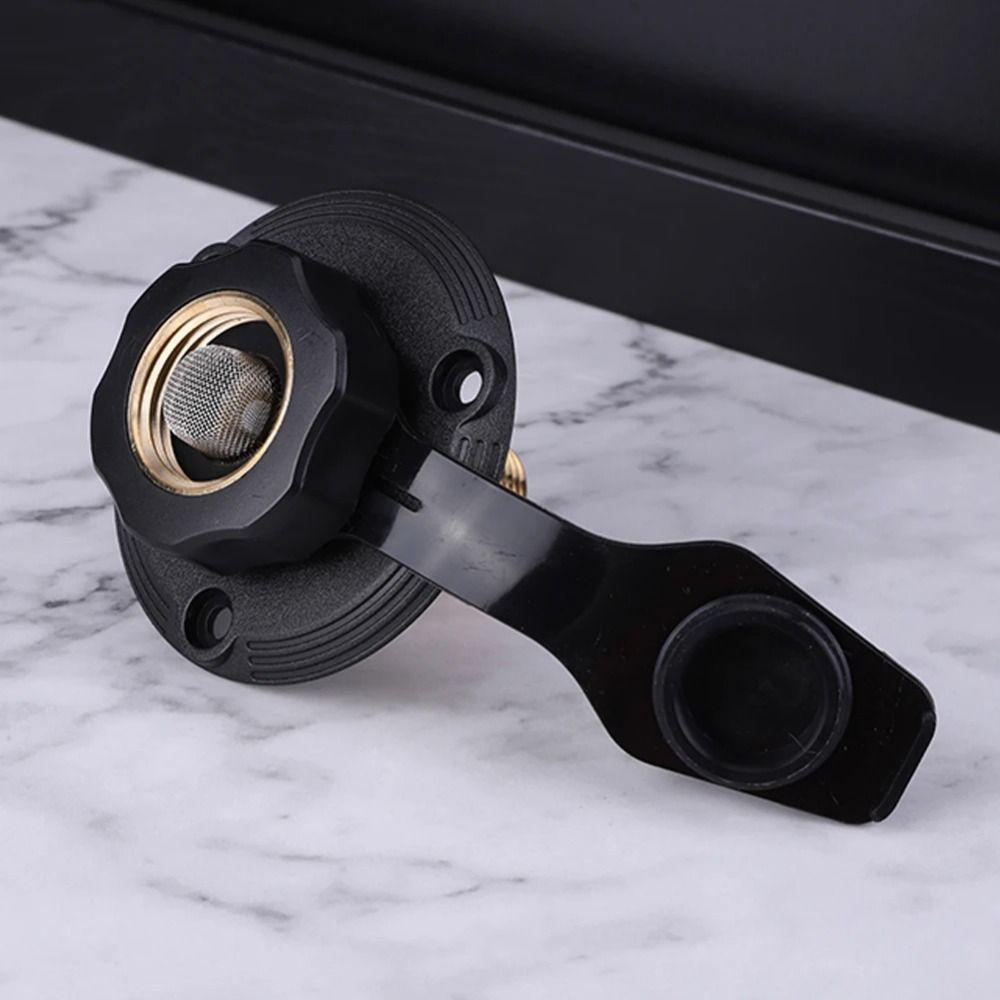 Dustproof Water Inlet Filler RV Accessories Water Inlet Replacement Kit  Camping