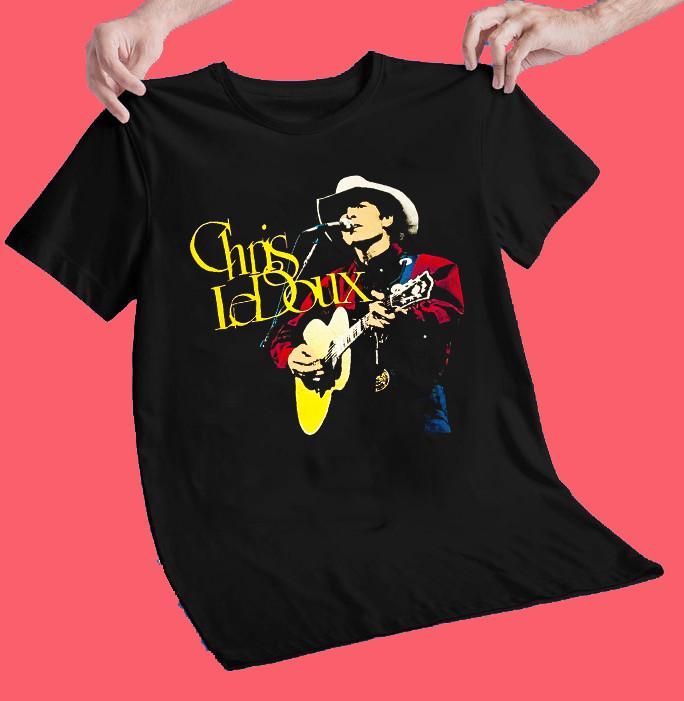 Chris Ledoux Vintage Artwork Tour Live Black Unisex S-234XL T-Shirt EE135 Unisex T-Shirt M