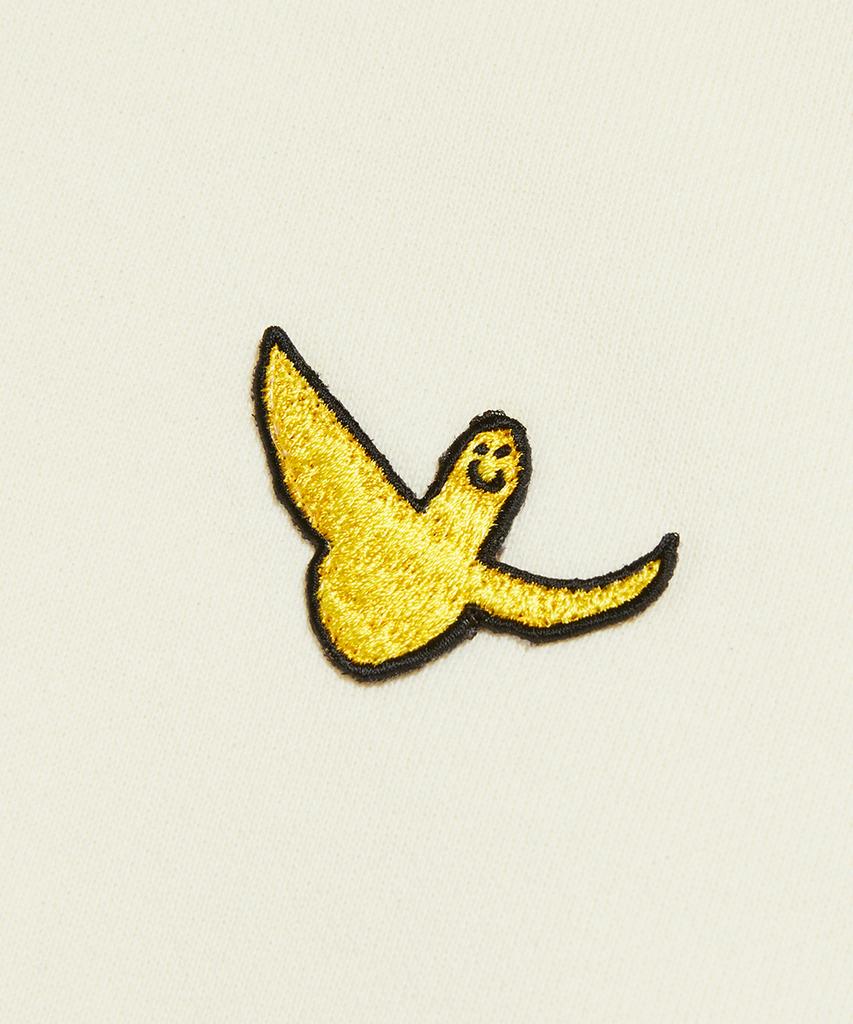 Mark Gonzales Angel Wappen Sweatshirt - Ivory