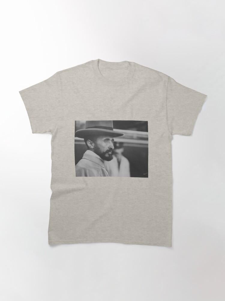 Burning Spear Haile Selassie in Geneva - Stoic and Solid Classic T-Shirt