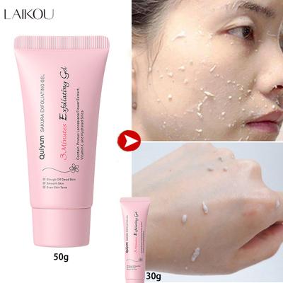 Sakura Exfoliační Peelingový Gel Pleťový Peeling Hydratační Vyživující Opravný Peelingy Pleťový Krém Krása Péče o Pleť