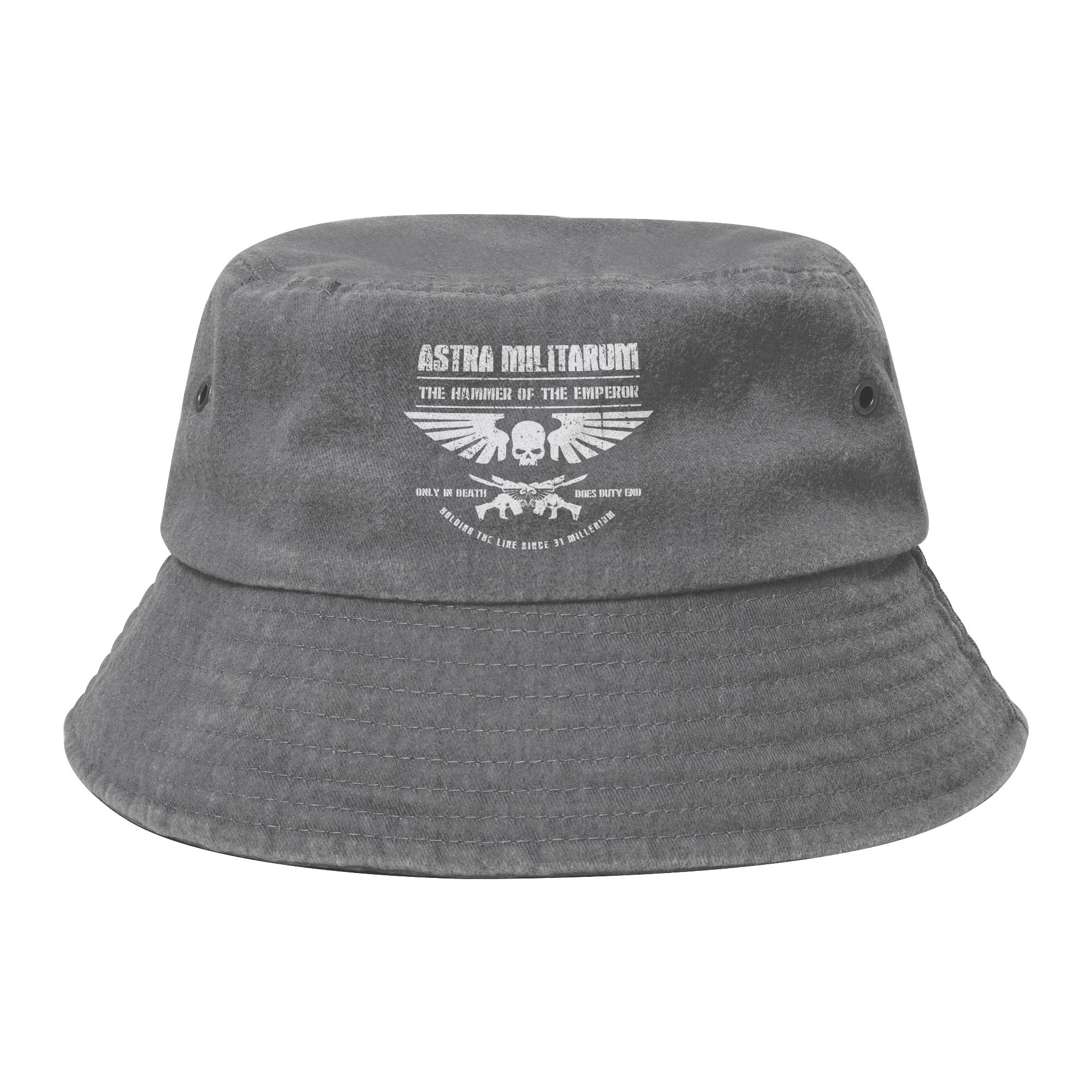 Hammer of the Emperor Astra Militarum Imperial Guard Bucket Hats for Unisex Sun Hat Streetwear for Outdoor Sport Fishing Hat Bob One Size