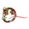 Christmas Decorative Rattan Wreath Christmas Vine Circle Wreaths DIY Christmas Craft Interior Decoration for Home Party