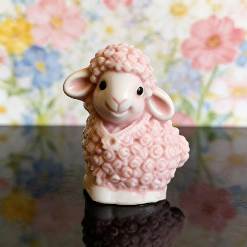 3D Sheep Silicone Mold Non-Stick Easy Release Reusable Mould for Homemade Soap Candle Gypsum Home Decor Gifts Making