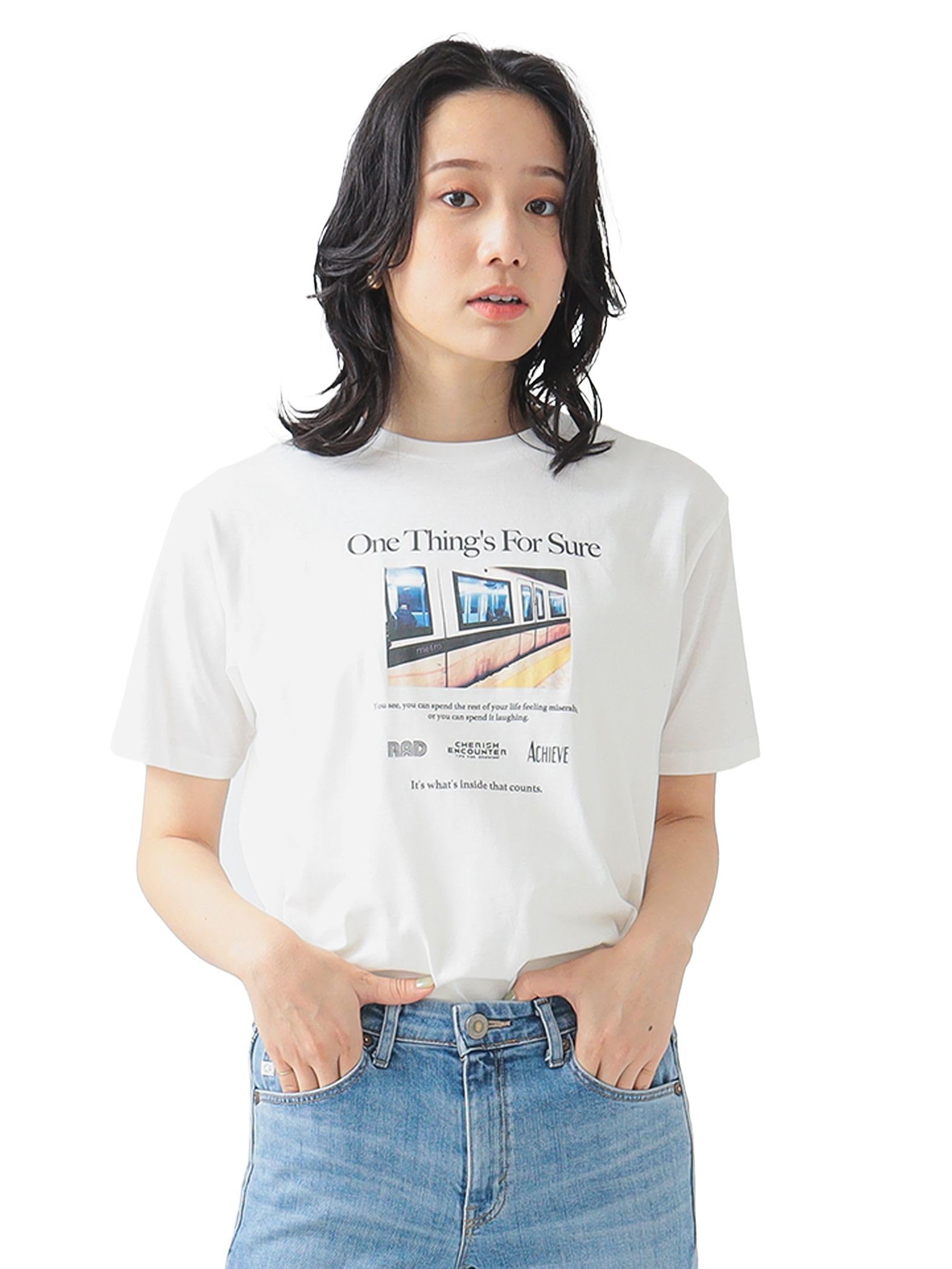 

B:MING LIFE STORE by BEAMS Resort Photo Print T-Shirt, Women s, Metro Free