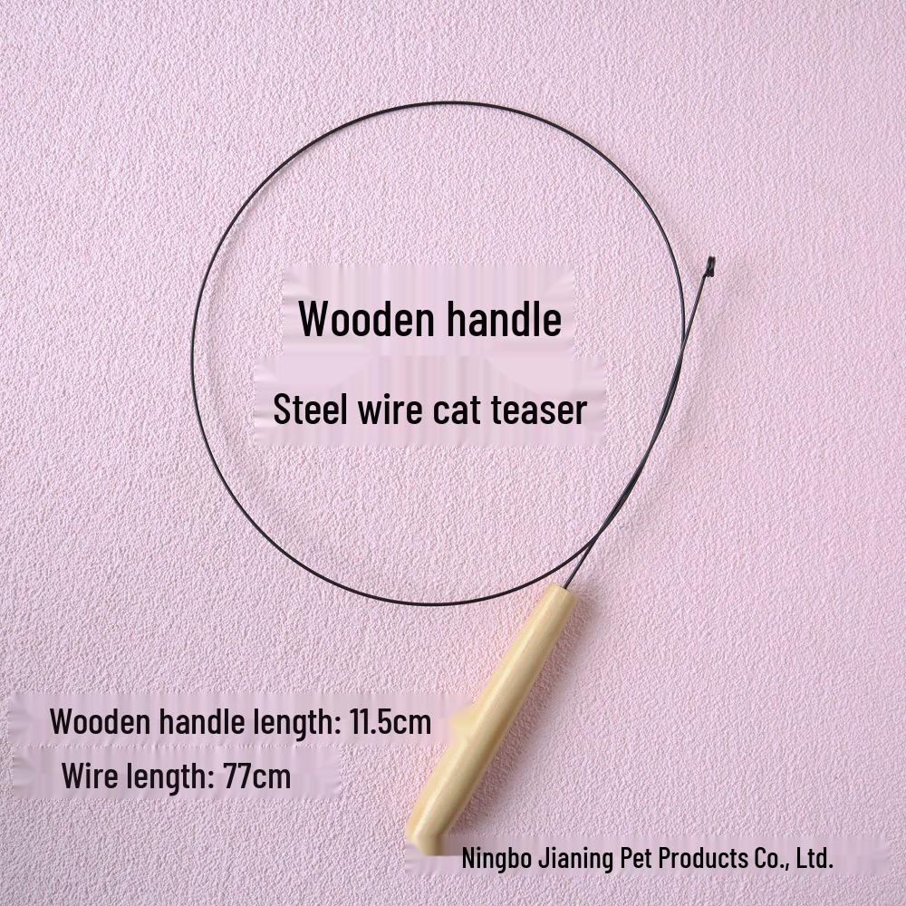 Colorful Rotating Pinwheel Feather Cat Teaser Wand Attachment - Interactive Kitten Toy for Boredom Relief