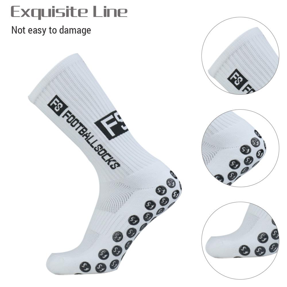 Football Socks Running Socks Anti Slip With Rubber Pad For Men / Women Professional Competition