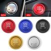 For MG MG5 MG6 ZS HS Aluminum Alloy One-button Start Trim Ignition Switch Decorative Ring Car Stickers Interior Accessories