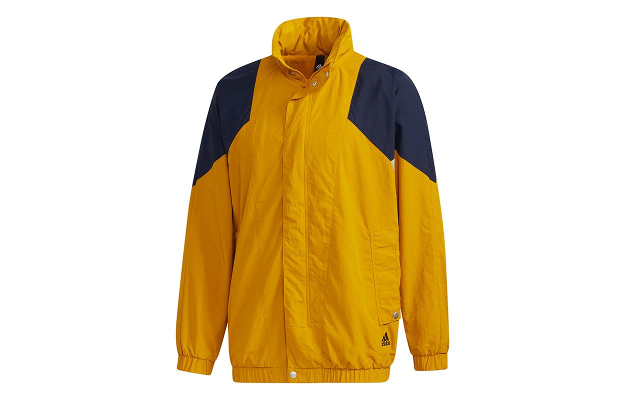 Adidas Jackets Men s Gold Detachable Hood Moderate Other GE0387 S
