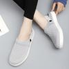 Women Slippers Casual Men Color Sandals Backless Summer Slip On Clogs Black Lightweight Couple Beach Shoes Large Size