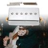 Neck Humbucker Pickup Electric Guitar Pickup Humbucker Neck Pickup Professional Guitar Pickup Metal Texture for Guitars