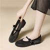 Gypsy Sandals Fairy Wind Breathable Hollow Early Spring Single Shoes Bag Head Wear Flat Rhinestone Mary Jane Shoes