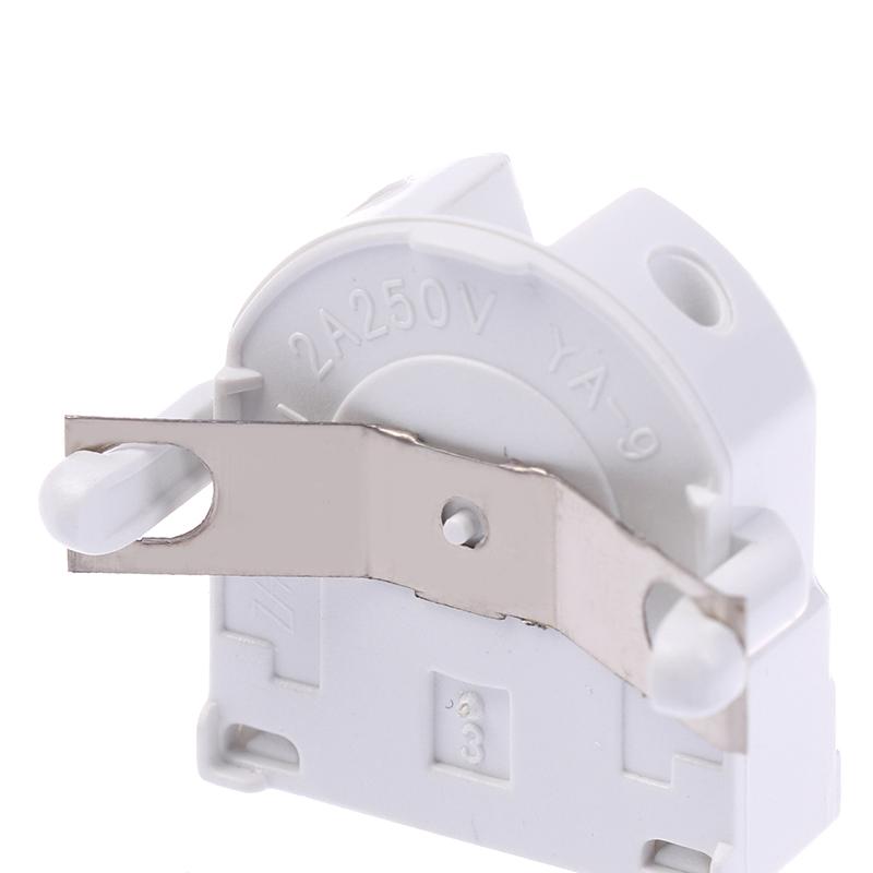 5 Stück T8/G13 Leuchtstofflampenfassung Hitzebeständige Lampenfassung Lichtröhrenhalter Lampenzubehör für Zuhause Büro Schlafzimmer