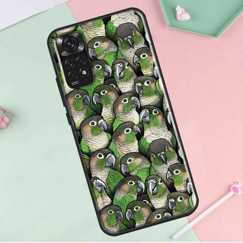 parrot bird For Redmi Note 12 Pro Plus Cover For Redmi Note 10 8 9 11 Pro 12S 11S 10S 9S 9C 10C 12C Case