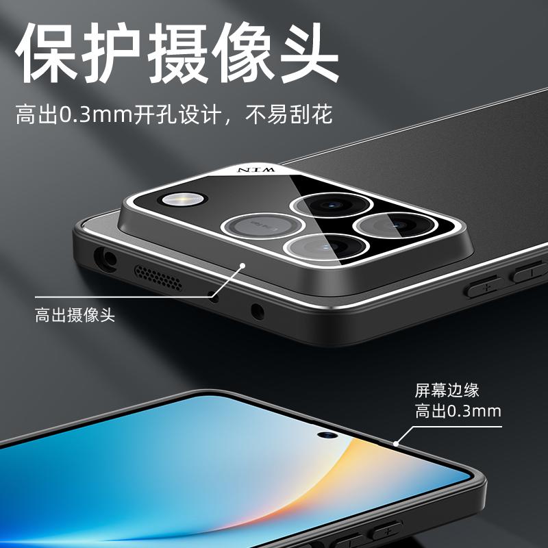 For Huawei Honor WIN phone case, TPU back panel, camera protection, shockproof and drop-resistant, smooth touch