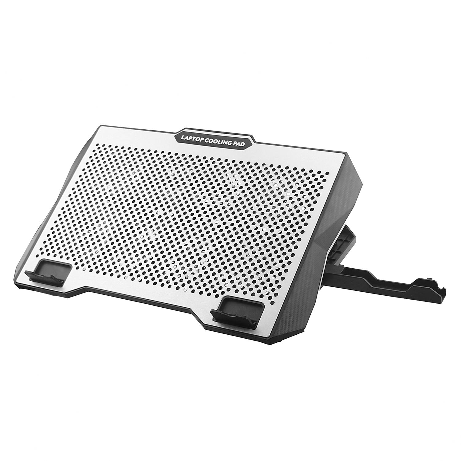 S608 RGB Light Laptop Cooler 8 Fans Adjustable Height Notebook Cooling Pad with Phone Holder A