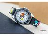 Korean 3D Cute Excavator & Go-Kart Quartz Watch for Boys - Silicone Strap