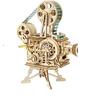 ROBOTIME ROKR Vitascope Movie Projector 3D Wooden Puzzle LK601