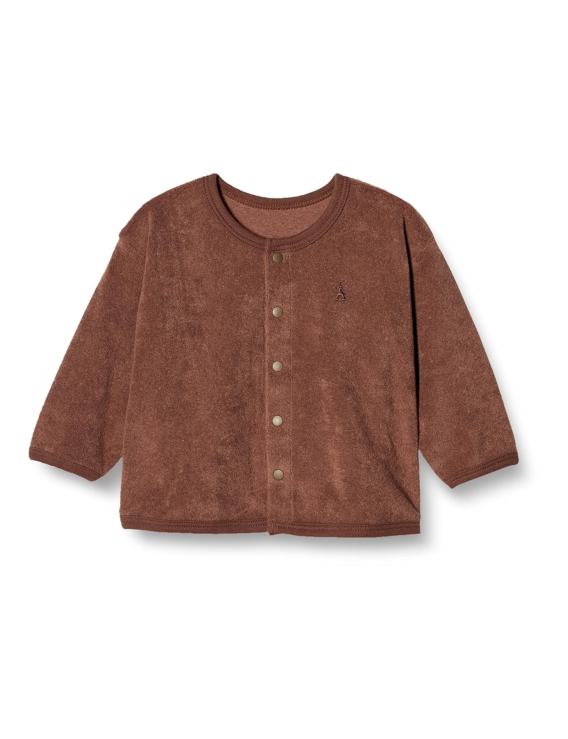 

Thick pile cardigan A Brown A37 Made in Japan [Anna Nicola] 60~70cm I-92203