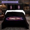 Montreal Canadiens Pattern Microfiber 3Pcs Bedding Set Decor Duvet Cover Set For Bedroom Home Use