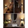 Luce Notturna da Parete con Sensore Crepuscolare, Luminosità Regolabile fino a 100LM, Bianco Caldo 3000K, Confezione da 1, Design Vintage
