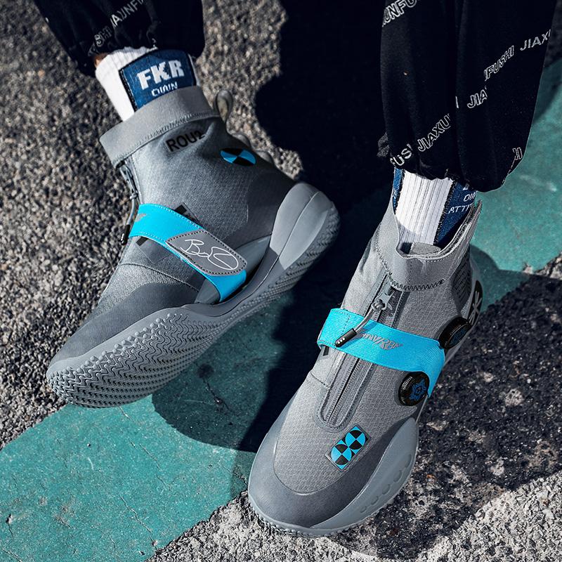 Pánské basketbalové boty Prodyšné odpružení Protiskluzové Odolné Běžecké boty Gymnastický trénink Atletické basketbalové tenisky pro ženy