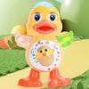 Plastic Electric Dancing Duck Toy Singing Walking Dancing Duck  Halloween