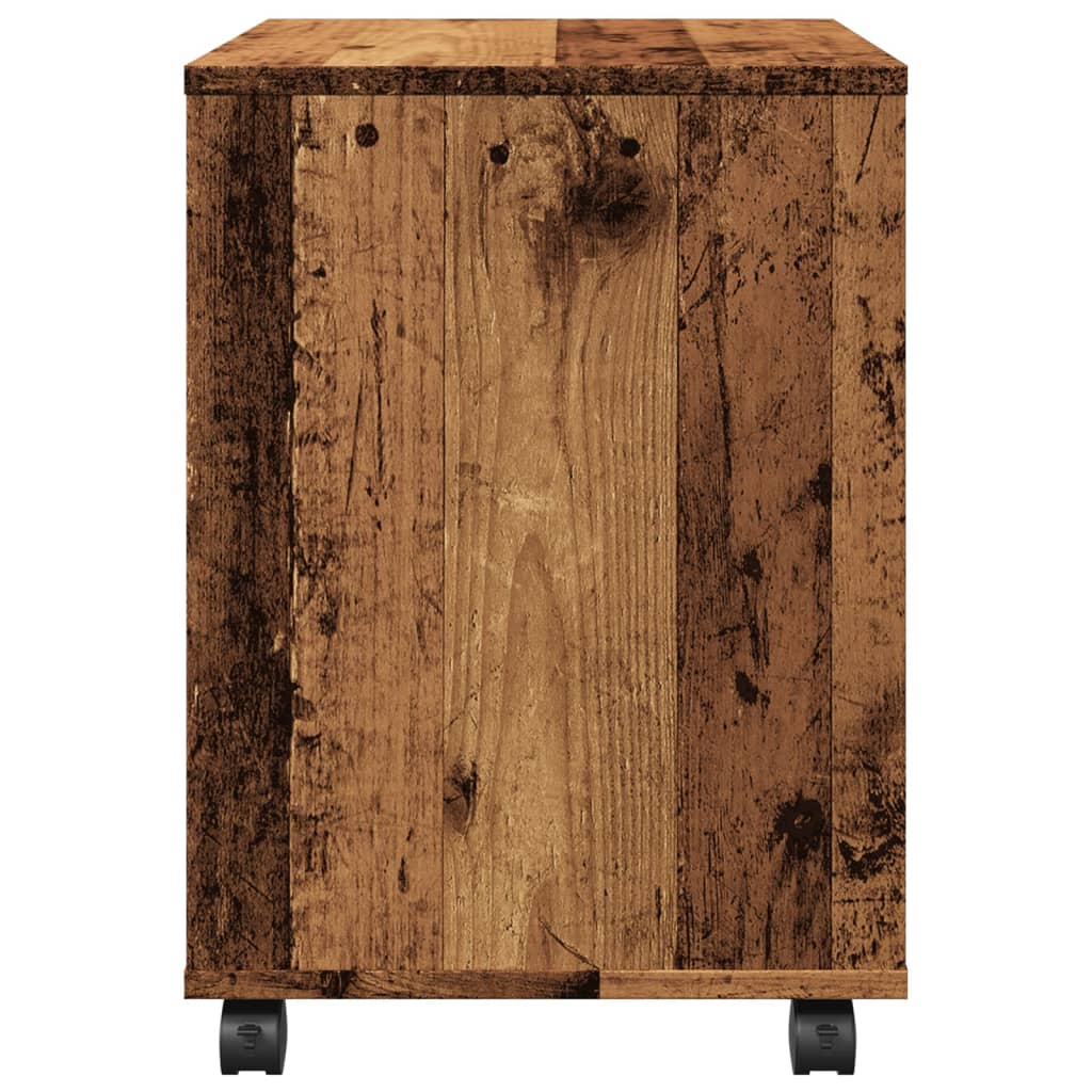 Rollcontainer, Farbe Altes Holz, 45X38X54 Cm