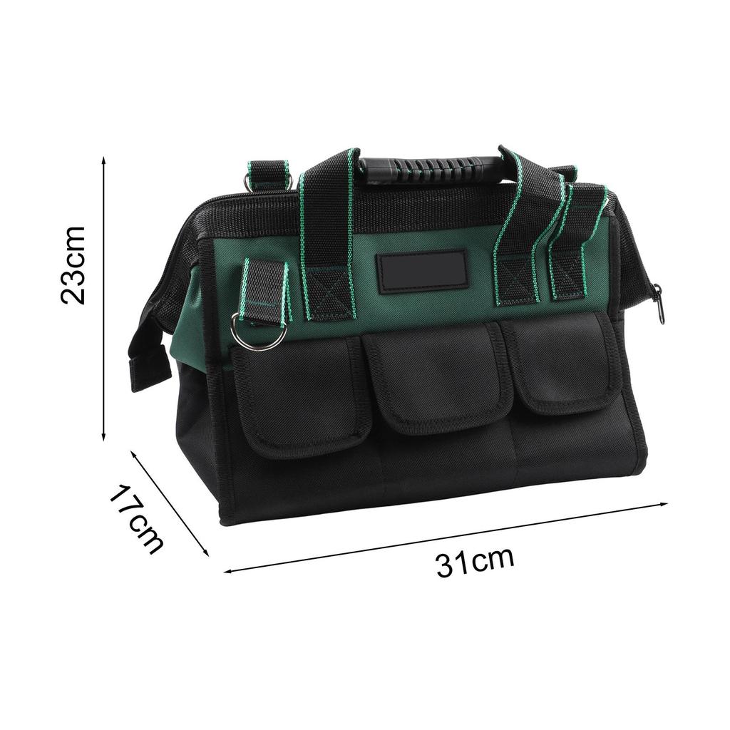 1pc Tool Bag Organiser Robust Storage Bag Electrical Canvas Thickening Waterproof Tote Bag Tool Hardware Storage Bag