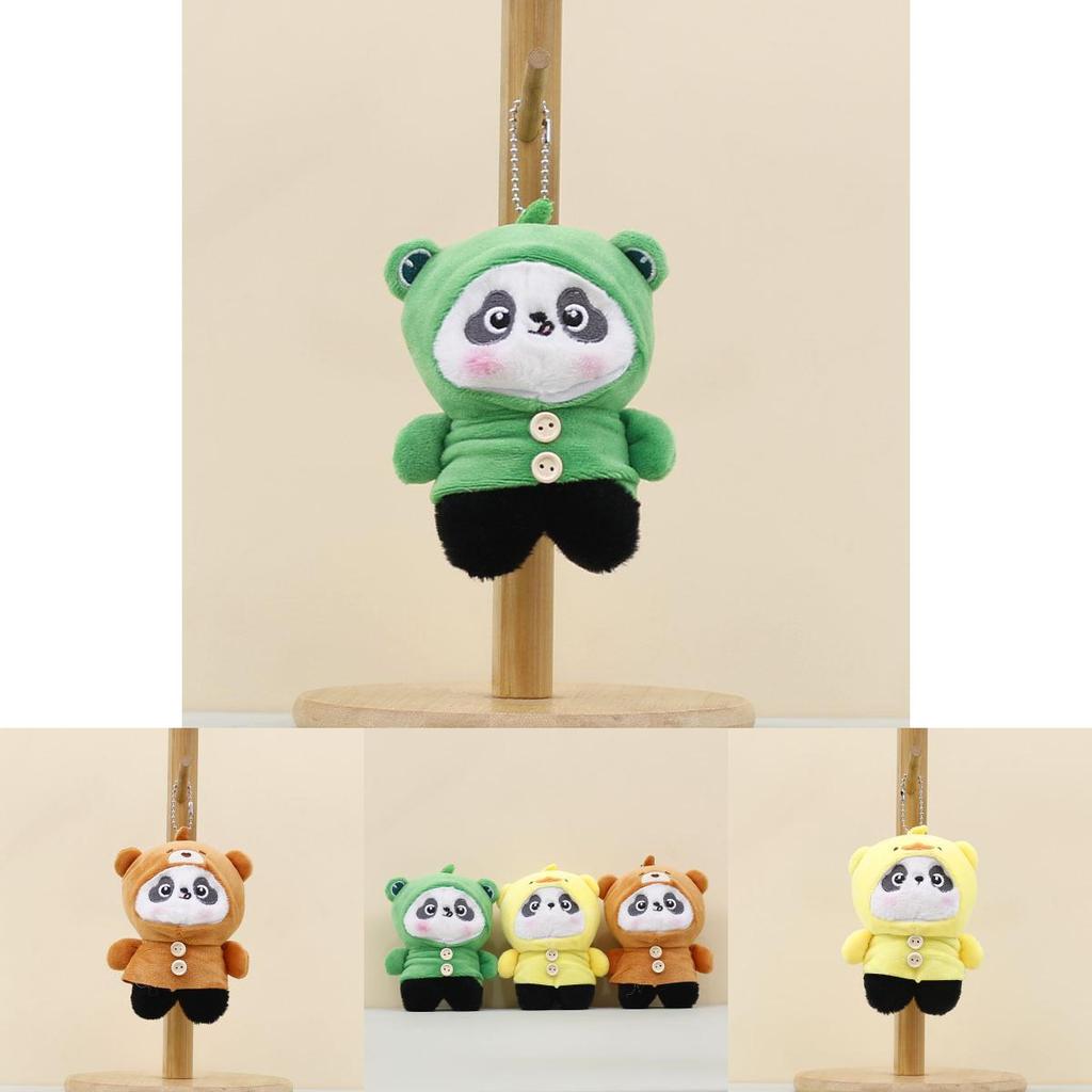 Plush Panda Keychain With Pp Cotton Filling For Kids And Collectors