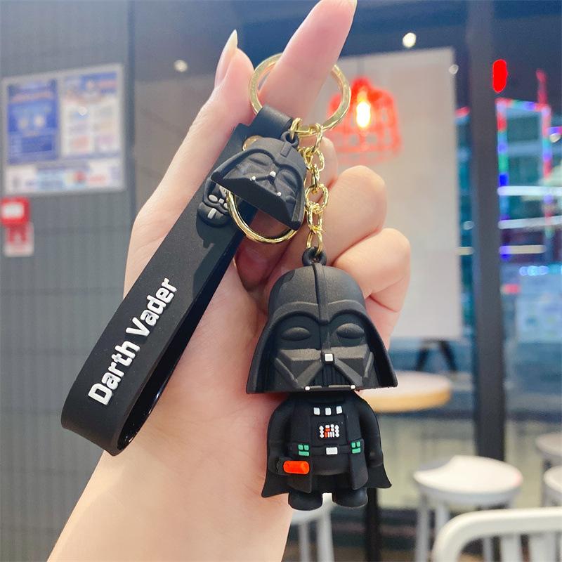 New Product Creativity Funny Samurai Keychain Car Pendant Schoolbag Pendant Stationery Store Doll Machine Small Gifts