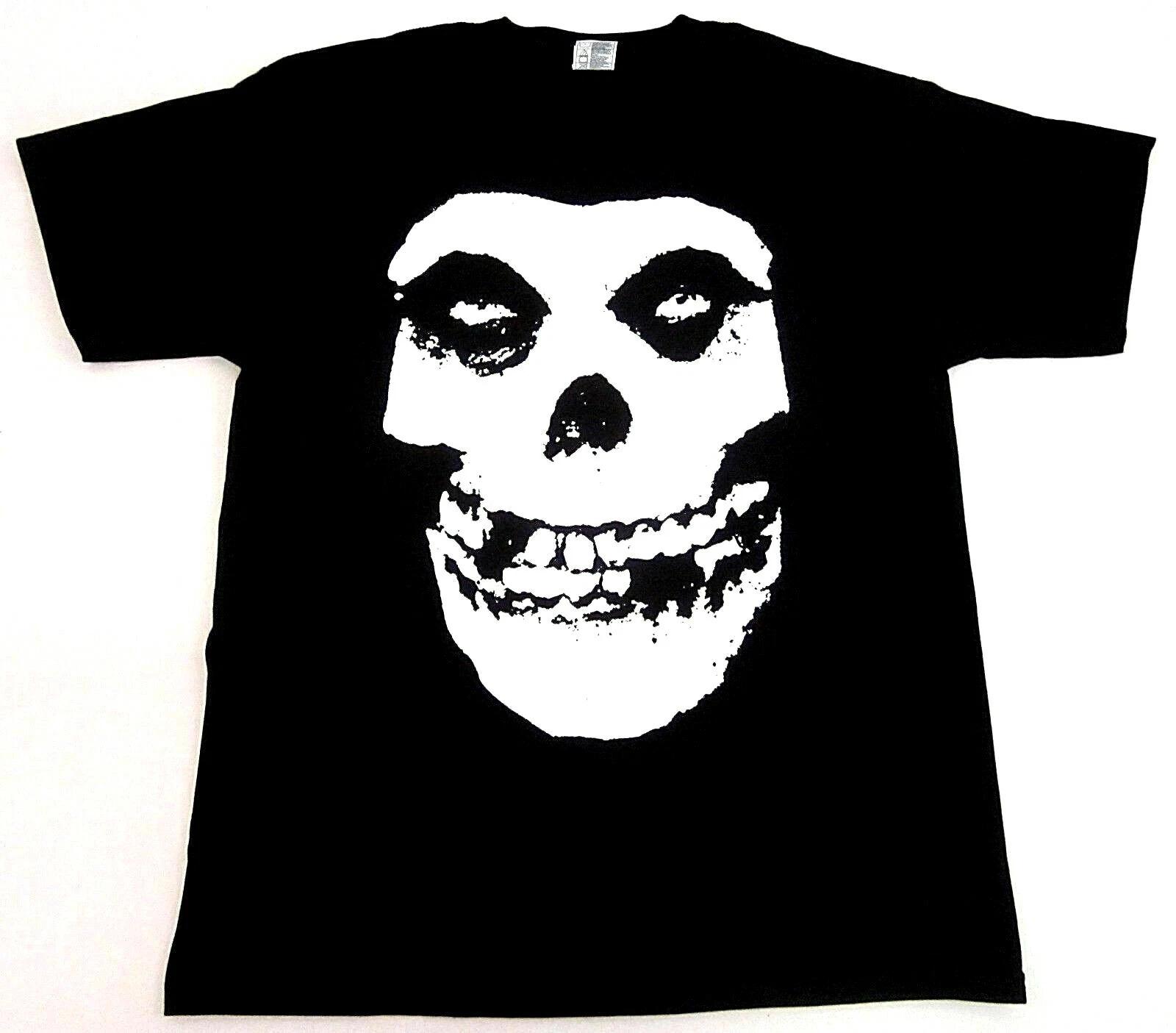 The MISFITS T-shirt Fiend Skull Danzig Horror Punk Band Tee Men s New S