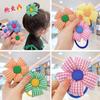 Korean Princess Hair Accessories - Cute Flower Hair Ring for Kids