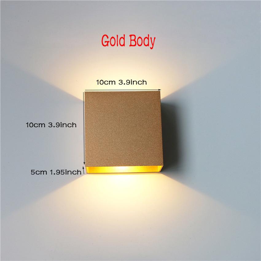 LED Indoor Lighting Wall Lamp Modern Home Lighting Decoration Sconce Aluminum Lamp AC85-265V For Bath Corridor NR-180