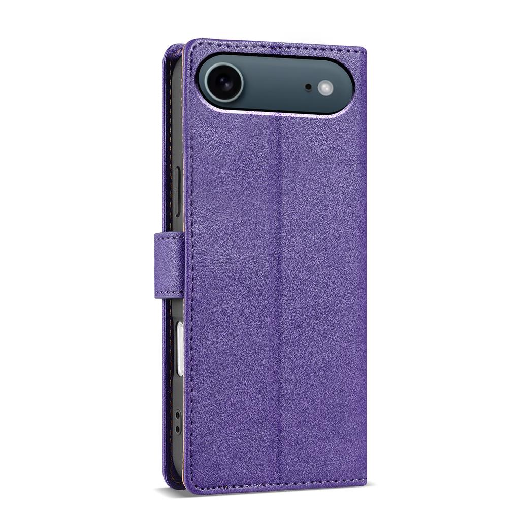 Pro iPhone 17 Pouzdro se stojánkem Air PU kůže Peněženka Kryt na telefon