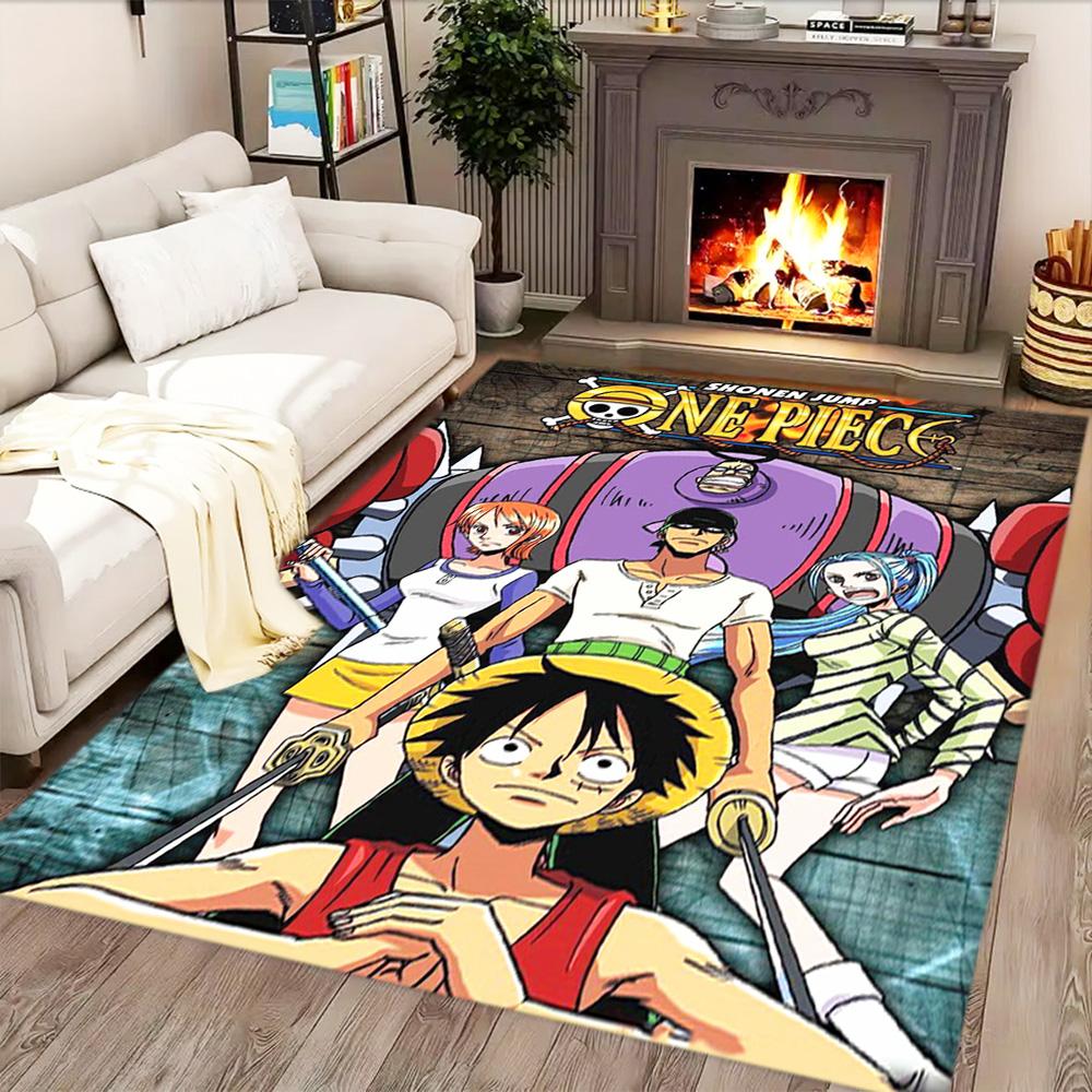 One Piece Adventure for Living Room Rug, Bedroom, Study Room, Hallway Decoration, Perfect for Home Decoration or Holiday Gifts