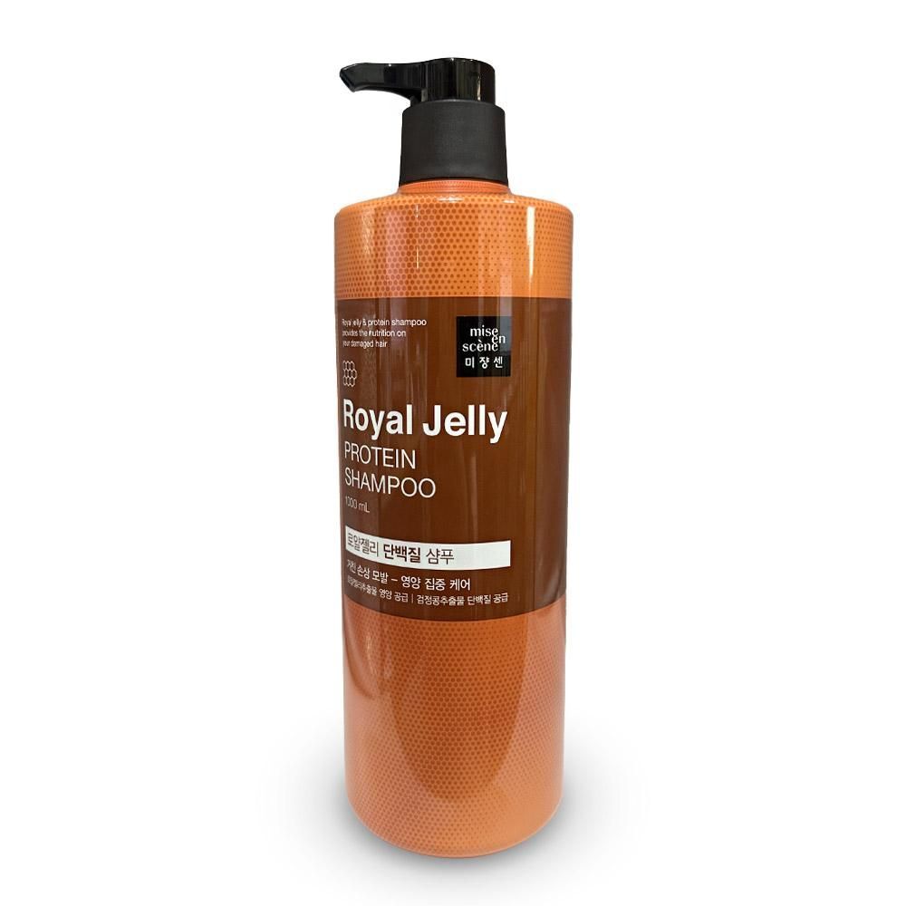 

mise en scène YUNWXRVH Royal Jelly Protein Nutrition Damage Care Shampoo 1000ml