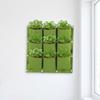 9 Pockets Plant Bag 50*50cm Grow Bag Durable Pocket Planting Bag  Wall Planting