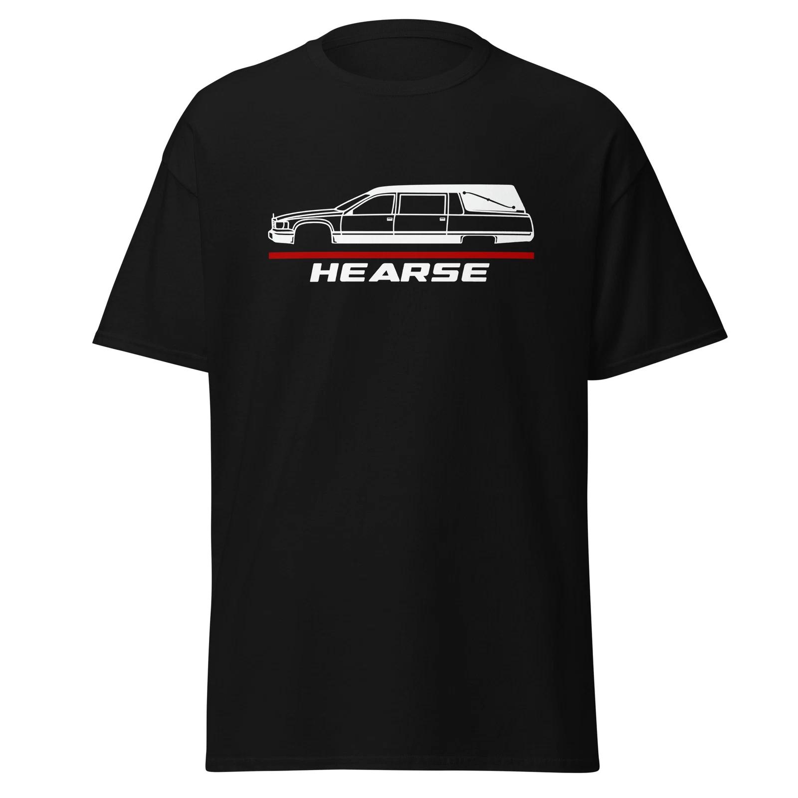 T-Shirt Cadillac Hearse Car Fans Birthday Gift L