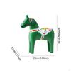Dala Horse Figurine, Statue, Classic Color Painting, Novel Swedish Statue for