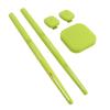 Virtual Drum Kit Virtual Reality Drum Set Portable Electronic Drum Set for Beginners Children Adults Green