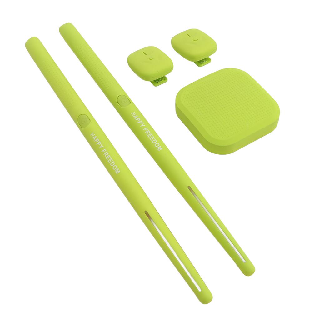 Virtual Drum Kit Virtual Reality Drum Set Portable Electronic Drum Set for Beginners Children Adults Green