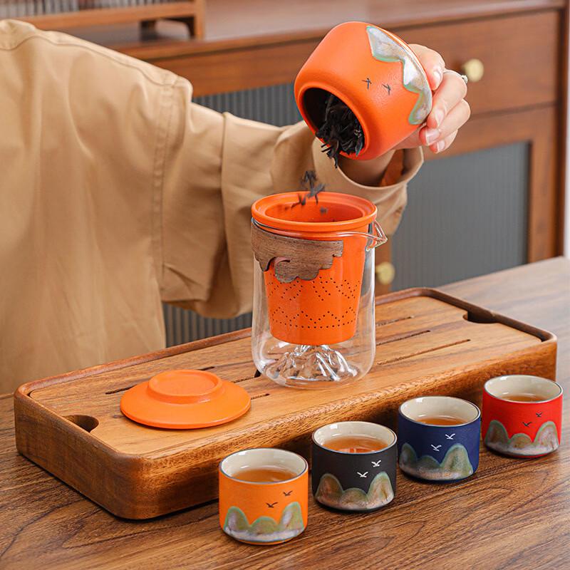 Guochao Portable Tea Set Gift Kit