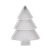 Creative Christmas Tree Shaped Tray Candy Snack Nuts and Dried Fruits Plastic Tray Bar Table Accessorie Dessert Plates Tableware