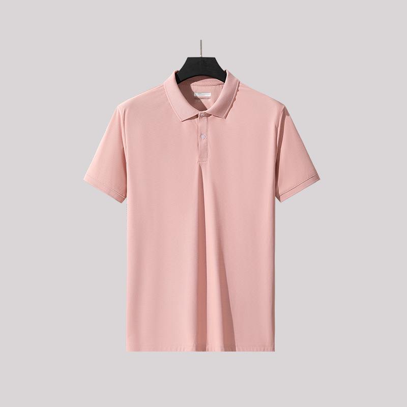 Custom Multi-Color Polo Shirt: Logo Print, Turn-Down Collar, Short Sleeve, Loose Fit, Embroidery