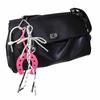 Mini PU Leder Rosa Niedlicher Rucksack Hängender Handtaschenanhänger Taschenanhänger Taschenzubehör
