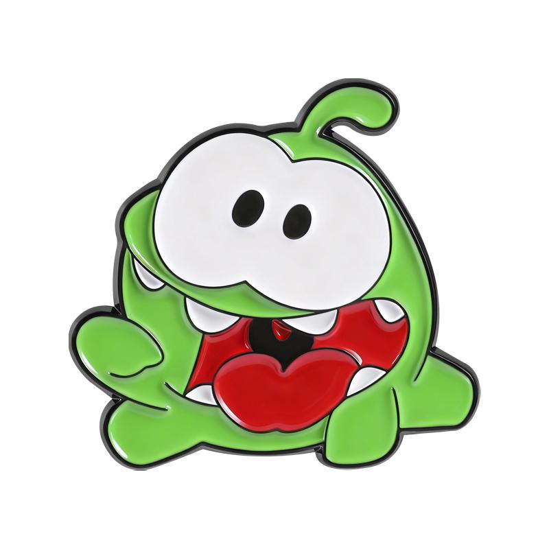 Cute Green Monster Sad Crying Face Enamel Pins Cool Sunglasses Trendy Cool Brooch Lapel Badge Fashion Jewelry Gifts for Friends