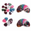 120pcs Different Thickness Guitar Picks Colorful Guitar Accessories Celluloid Guitar Picks  Guitar