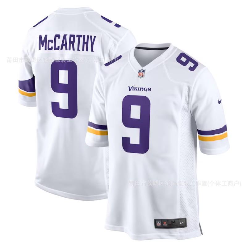 Fotbalový dres Minnesota Vikings 18 Jefferson 19 Thielen Pánský Dámský Sportovní Uniforma